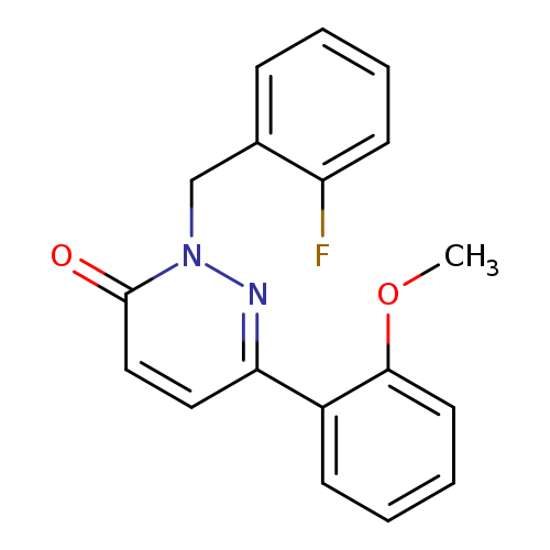 2-[(2-fluorophenyl)methyl]-6-(2-methoxyphenyl)-2,3-dihydropyridazin-3-one