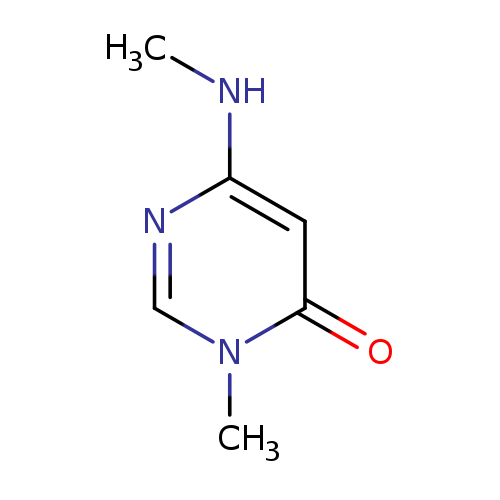 4(3H)-Pyrimidinone, 3-methyl-6-(methylamino)-