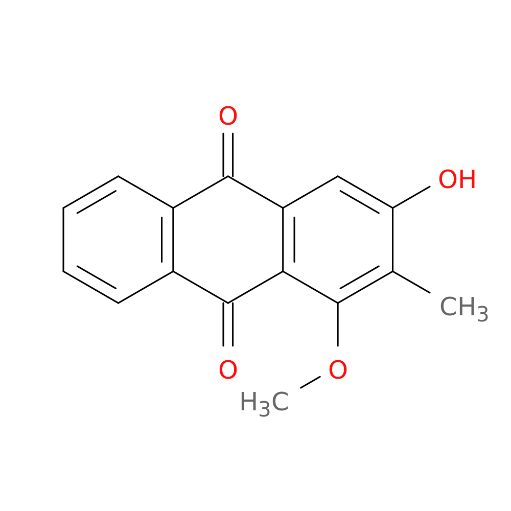 3-Hydroxy-1-methoxy-2-methylanthracene-9,10-dione