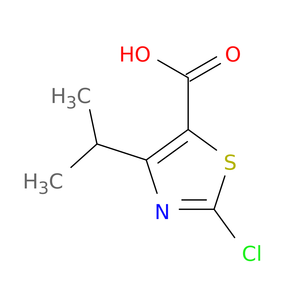 2-chloro-4-(propan-2-yl)-1,3-thiazole-5-carboxylic acid