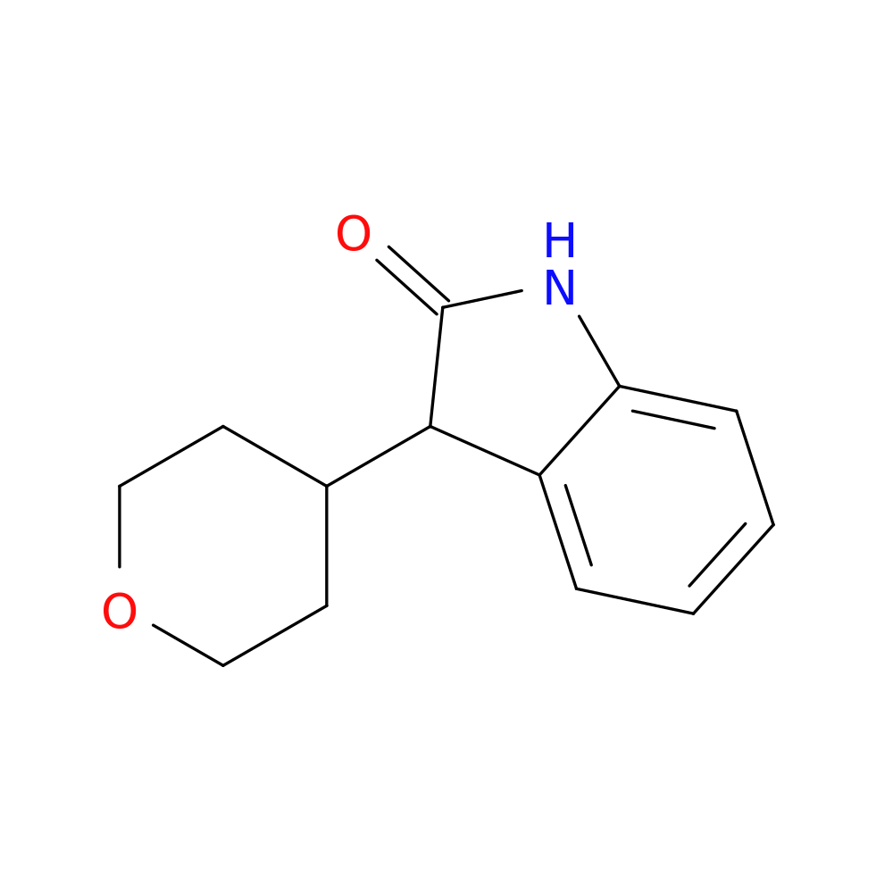 3-(Tetrahydro-2H-pyran-4-yl)indolin-2-one