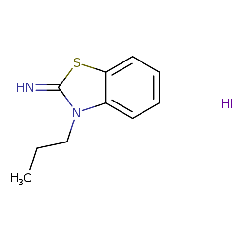 3-propylbenzo[d]thiazol-2(3H)-imine hydroiodide