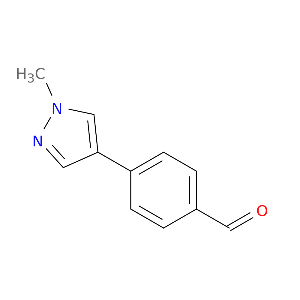 4-(1-Methyl-1H-pyrazol-4-yl)benzaldehyde