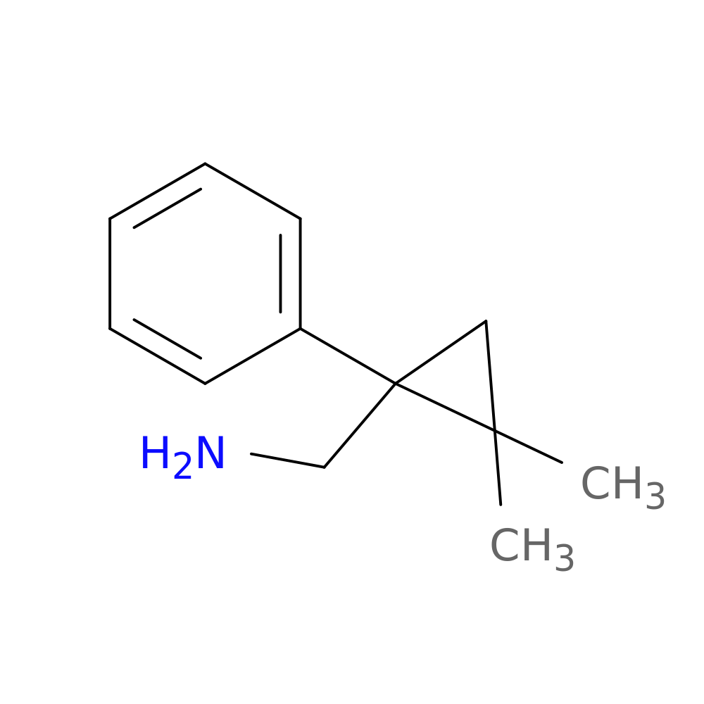 1-(2,2-Dimethyl-1-phenylcyclopropyl)methanamine