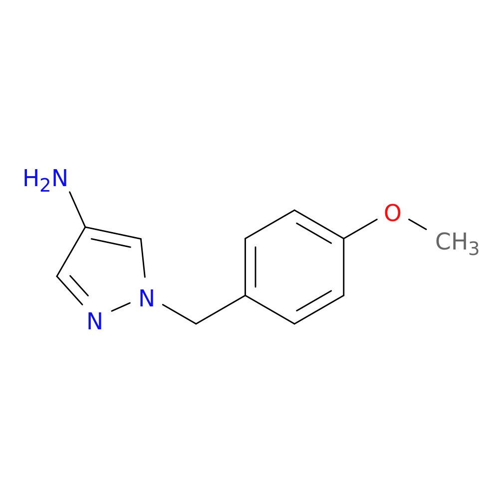 1-[(4-METHOXYPHENYL)METHYL]-1H-PYRAZOL-4-AMINE