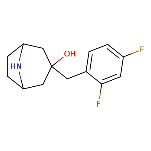 3-[(2,4-difluorophenyl)methyl]-8-azabicyclo[3.2.1]octan-3-ol