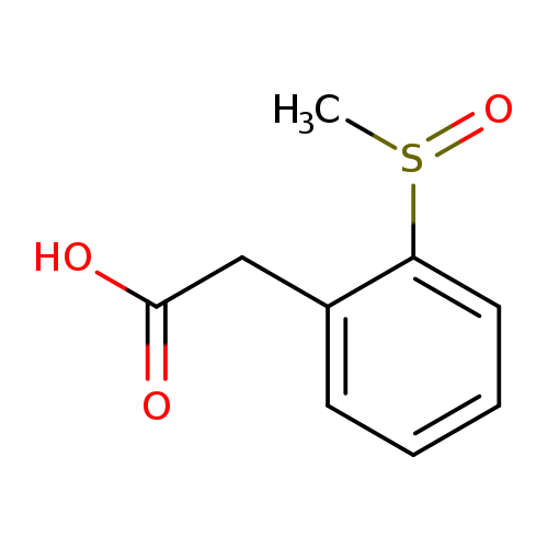 2-(2-methanesulfinylphenyl)acetic acid