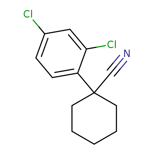 1-(2,4-dichlorophenyl)cyclohexane-1-carbonitrile
