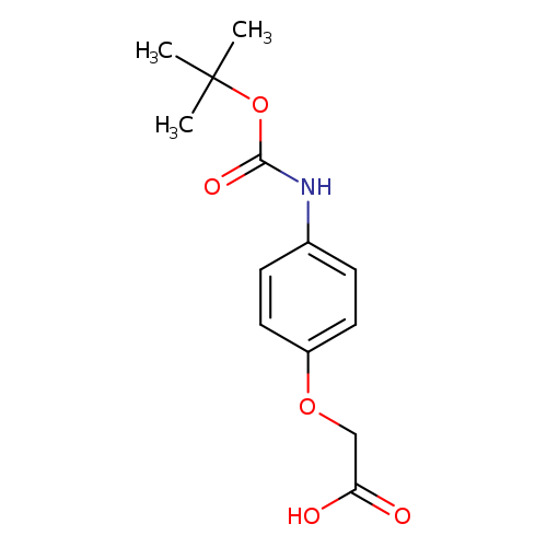 4-{[(tert-Butoxy)carbonyl]amino}phenoxyacetic acid