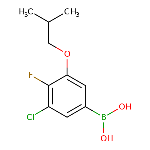 3-Chloro-4-fluoro-5-(2-methylpropoxy)phenylboronic acid