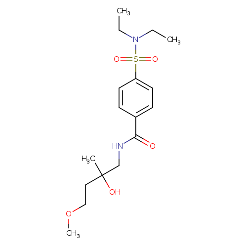4-(diethylsulfamoyl)-N-(2-hydroxy-4-methoxy-2-methylbutyl)benzamide
