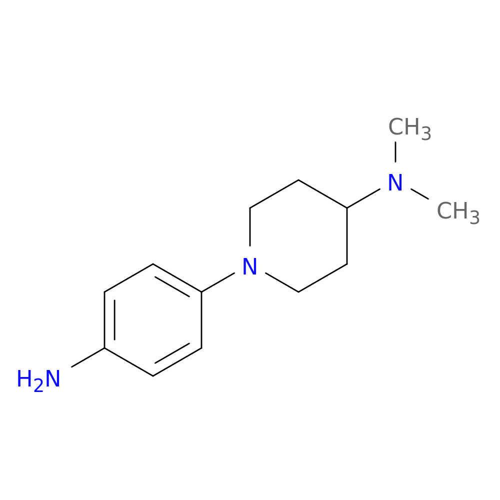 1-(4-Aminophenyl)-N,N-dimethylpiperidin-4-amine