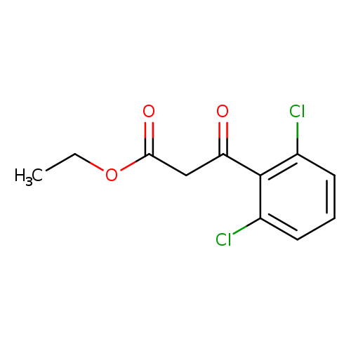 Benzenepropanoic acid, 2,6-dichloro-b-oxo-, ethyl ester
