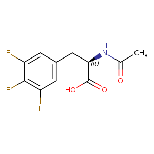 N-acetyl-3-(3,4,5-trifluorophenyl)-d-alanine