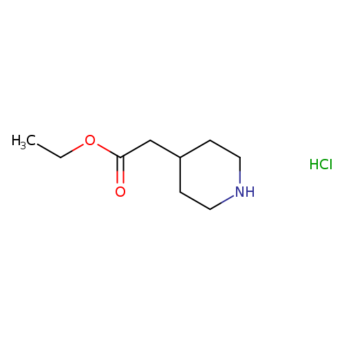 ETHYL 4-PIPERIDINEACETATE HCL