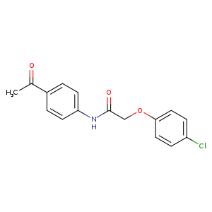 N-(4-Acetylphenyl)-2-(4-chlorophenoxy)acetamide