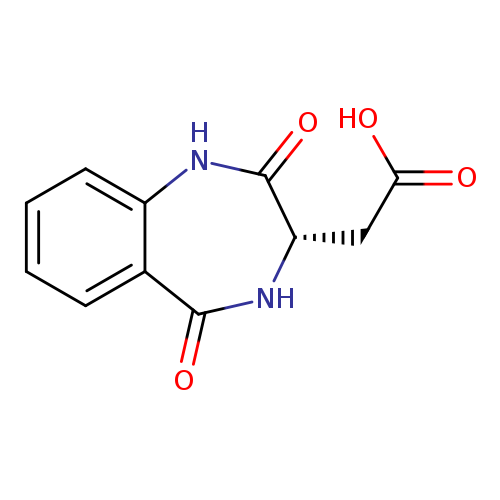 2-[(3S)-2,5-dioxo-2,3,4,5-tetrahydro-1H-1,4-benzodiazepin-3-yl]acetic acid