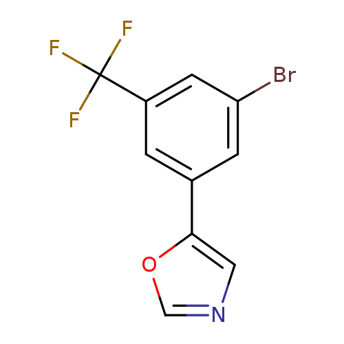 5-[3-Bromo-5-(trifluoromethyl)phenyl]-oxazole