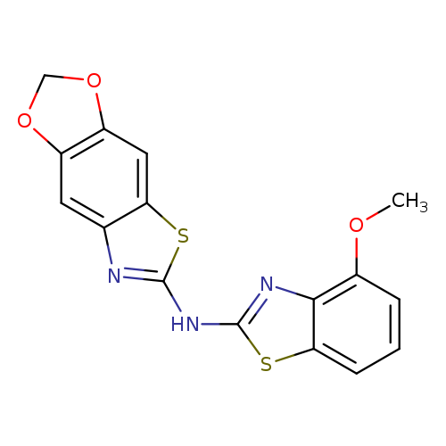 N-(4-methoxy-1,3-benzothiazol-2-yl)-4,6-dioxa-10-thia-12-azatricyclo[7.3.0.0^{3,7}]dodeca-1(9),2,7,11-tetraen-11-amine