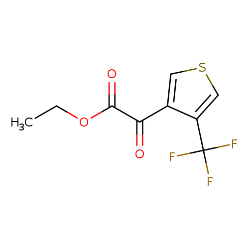 ethyl 2-oxo-2-[4-(trifluoromethyl)thiophen-3-yl]acetate