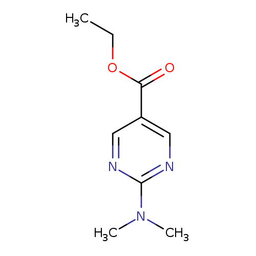5-PyriMidinecarboxylicacid, 2-(diMethylaMino)-, ethyl ester