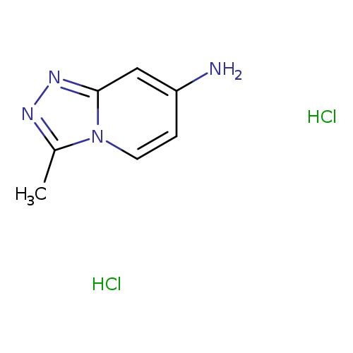 3-methyl-[1,2,4]triazolo[4,3-a]pyridin-7-aminedihydrochloride