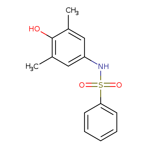 Benzenesulfonamide, N-(4-hydroxy-3,5-dimethylphenyl)-