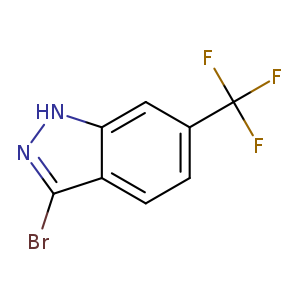 1H-Indazole, 3-bromo-6-(trifluoromethyl)-