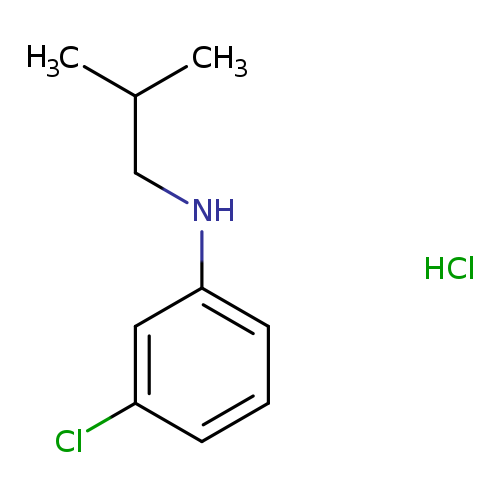 3-chloro-N-(2-methylpropyl)aniline hydrochloride
