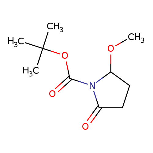 tert-Butyl 2-methoxy-5-oxopyrrolidine-1-carboxylate