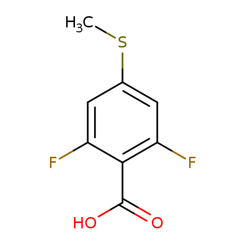 2,6-difluoro-4-(methylsulfanyl)benzoic acid
