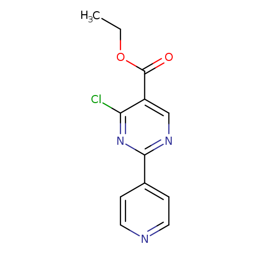 Ethyl 4-chloro-2-(pyridin-4-yl)pyrimidine-5-carboxylate