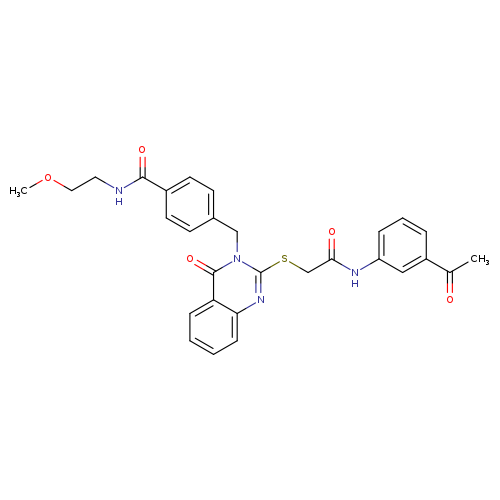 4-{[2-({[(3-acetylphenyl)carbamoyl]methyl}sulfanyl)-4-oxo-3,4-dihydroquinazolin-3-yl]methyl}-N-(2-methoxyethyl)benzamide