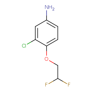 3-Chloro-4-(2,2-difluoroethoxy)aniline