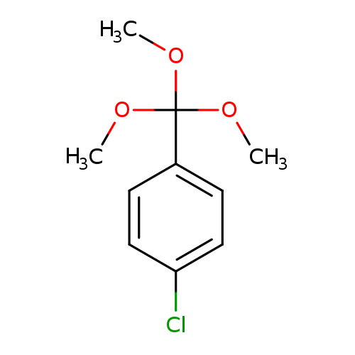 Benzene, 1-chloro-4-(trimethoxymethyl)-