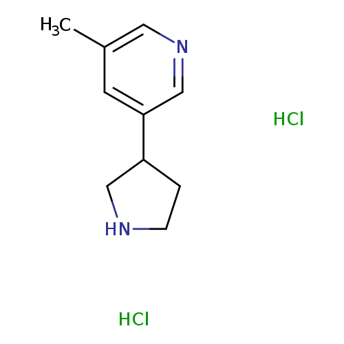 3-methyl-5-(pyrrolidin-3-yl)pyridine dihydrochloride
