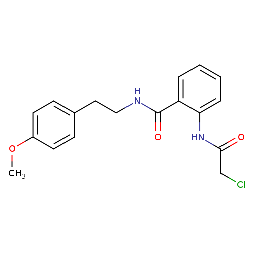 2-(2-chloroacetamido)-N-[2-(4-methoxyphenyl)ethyl]benzamide