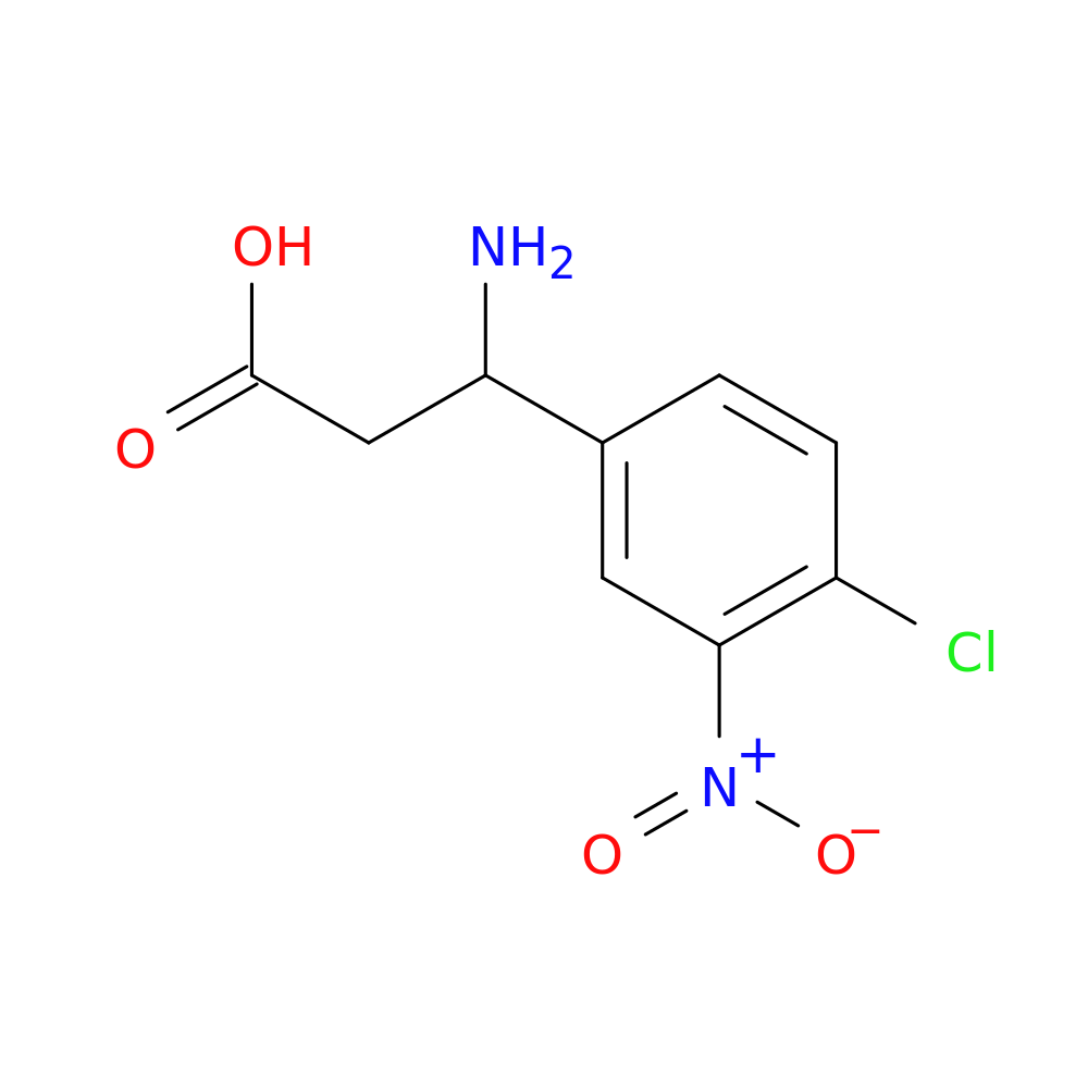 3-Amino-3-(4-chloro-3-nitrophenyl)propanoic acid