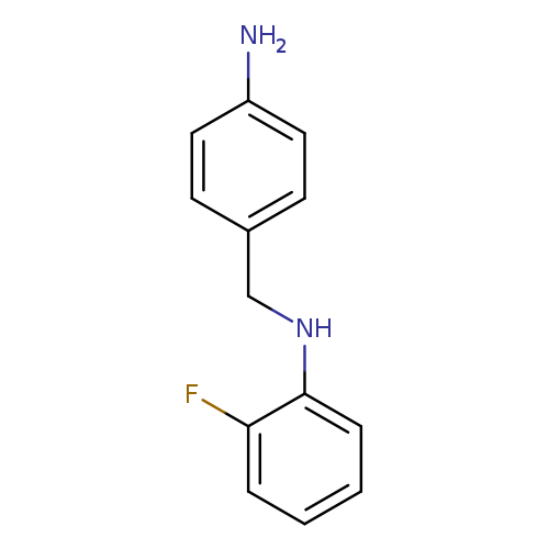 Benzenemethanamine, 4-amino-N-(2-fluorophenyl)-