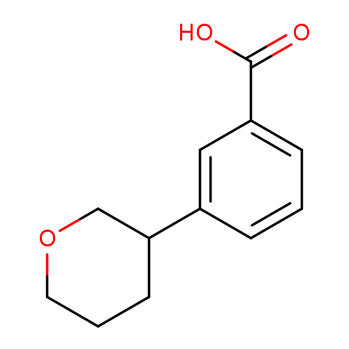 3-(oxan-3-yl)benzoic acid