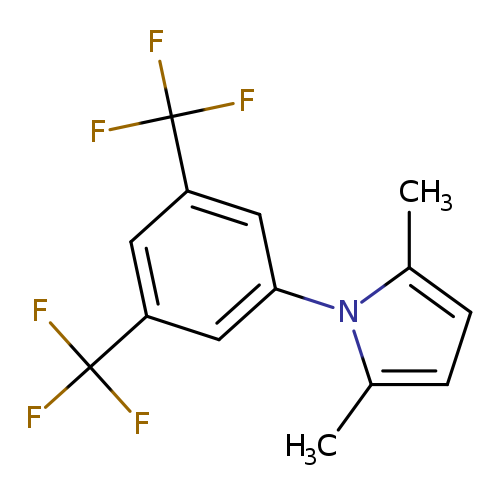 1H-Pyrrole, 1-[3,5-bis(trifluoromethyl)phenyl]-2,5-dimethyl-