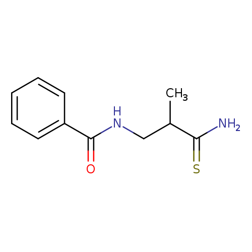 N-(2-carbamothioyl-2-methylethyl)benzamide