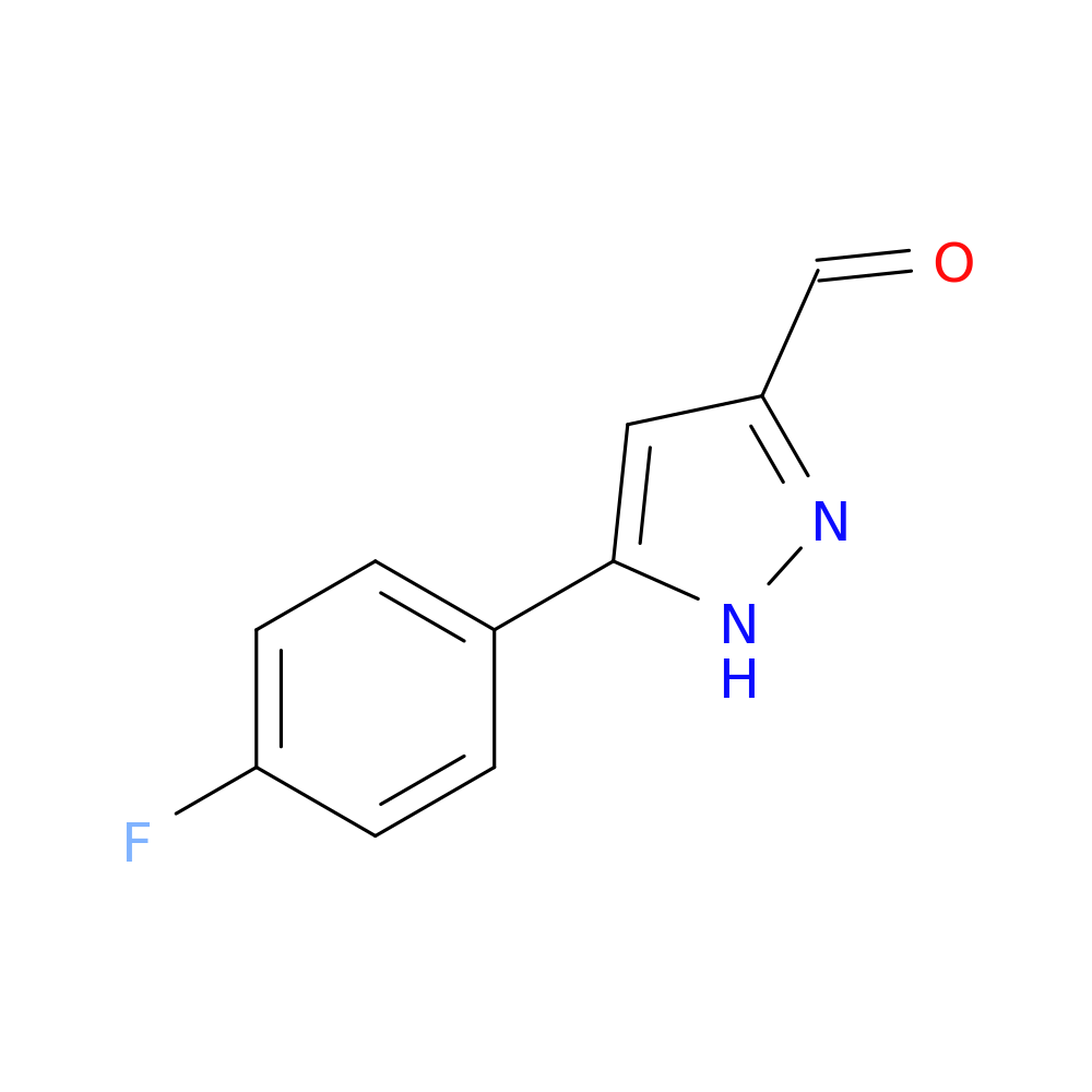 5-(4-Fluorophenyl)-1H-pyrazole-3-carbaldehyde
