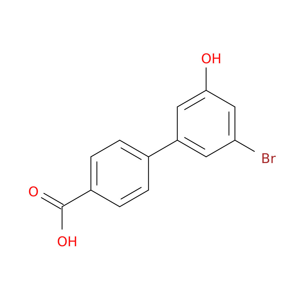 3-Bromo-5-(4-carboxyphenyl)phenol