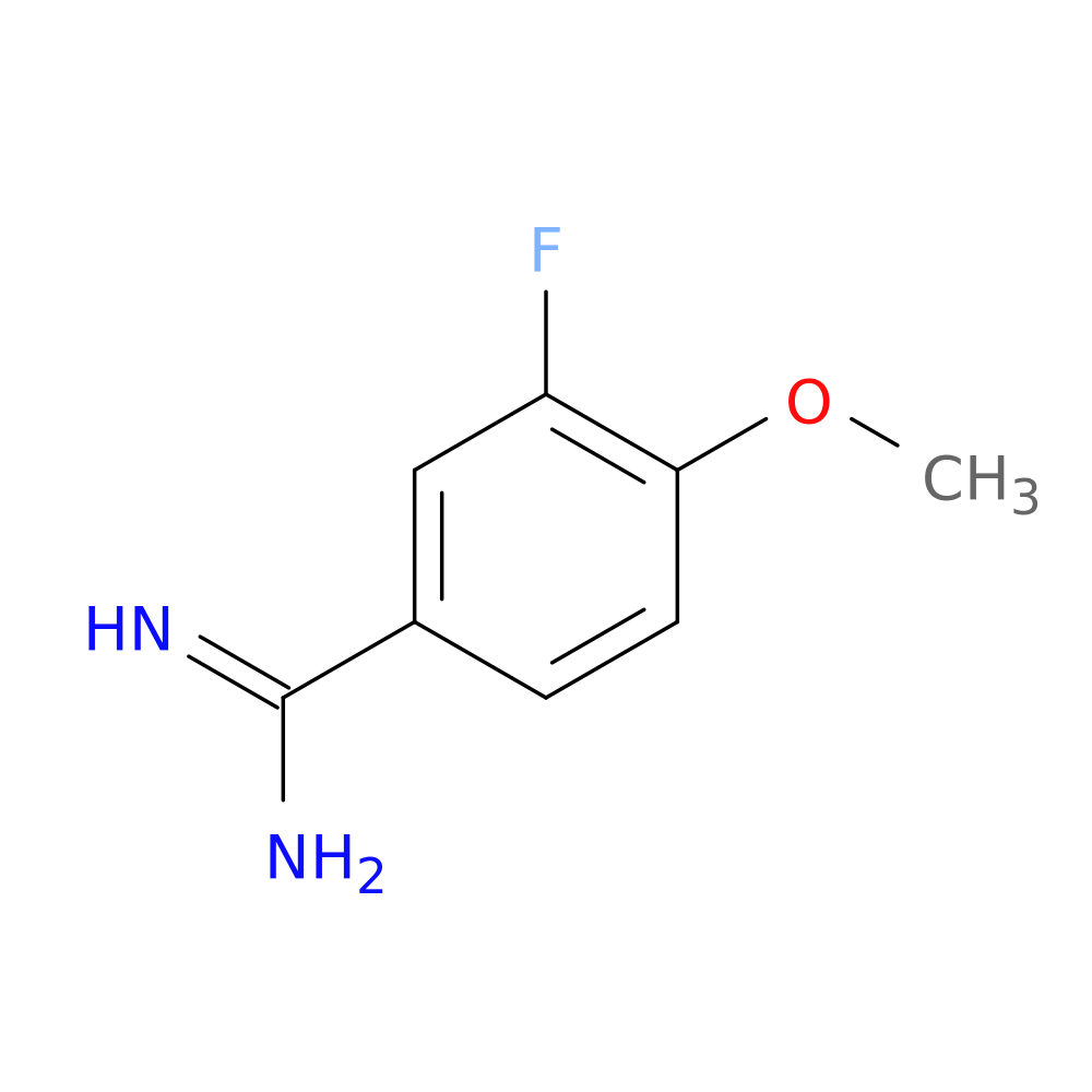 3-Fluoro-4-methoxybenzimidamide