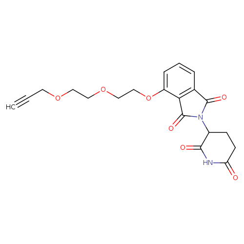 Thalidomide 4'-ether-PEG2-alkyne