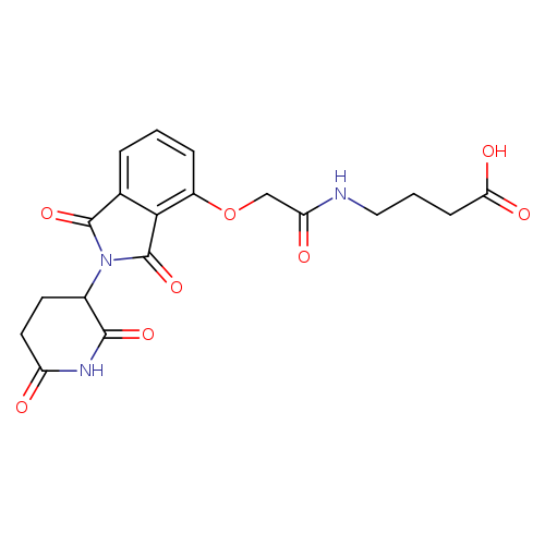 4-(2-((2-(2,6-Dioxopiperidin-3-Yl)-1,3-Dioxoisoindolin-4-Yl)Oxy)Acetamido)Butanoic Acid