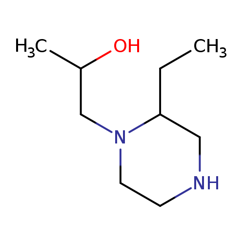 1-(2-ethylpiperazin-1-yl)propan-2-ol