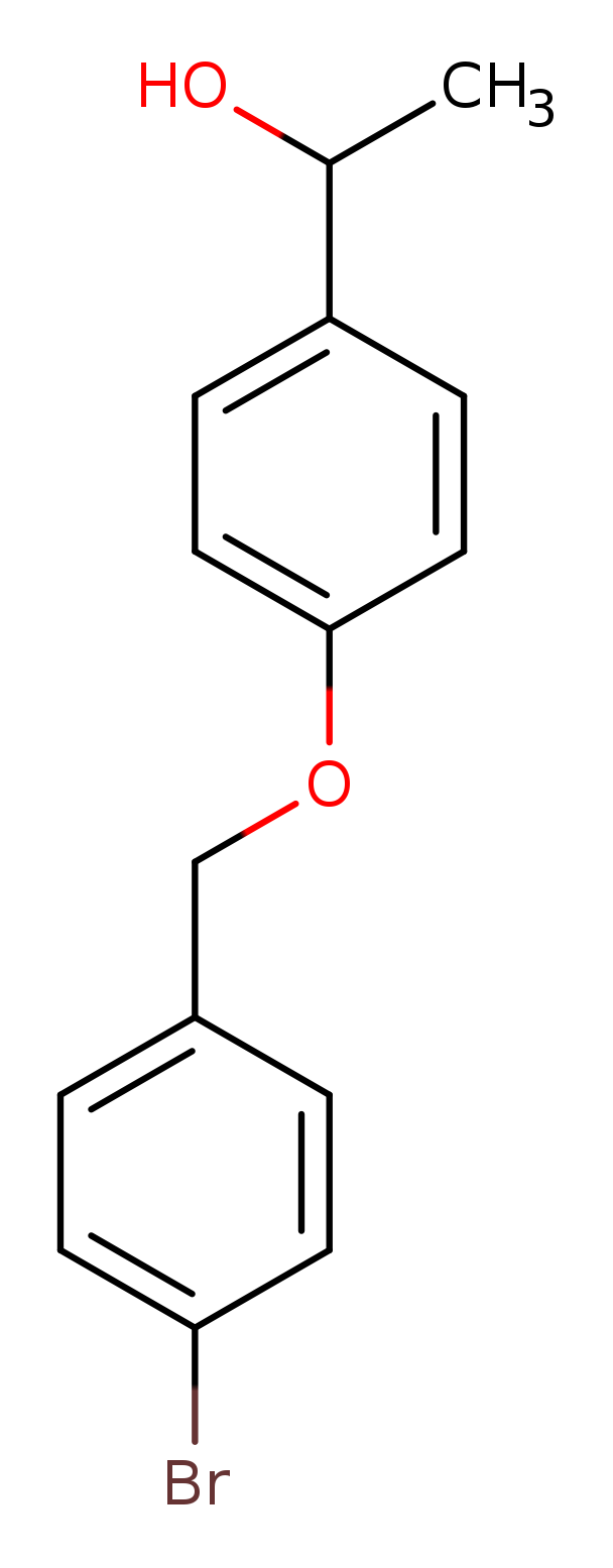 1-{4-[(4-bromophenyl)methoxy]phenyl}ethan-1-ol