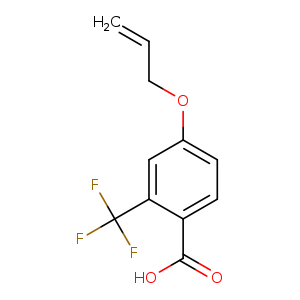 4-(Prop-2-en-1-yloxy)-2-(trifluoromethyl)benzoic acid